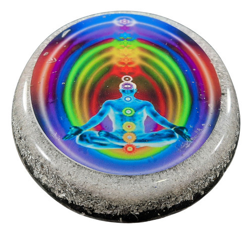Orgonita Móvil Oval Chakras 1