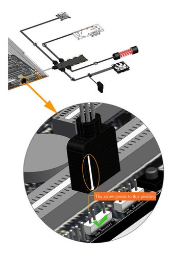 Yakuri Cable De Extensin Para Placa Base De Computadora, 5 V 1