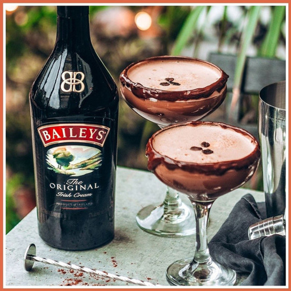 Baileys Irish Cream + Frangelico Liqueur. 1