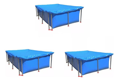 Cubre Pileta Cobertor P/ Pelopincho X3u Mod 1076 4,50 X 2,20 0