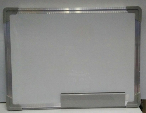 Pizarra Blanca Imantada De 50 Cm + Abecedario Y Números 1