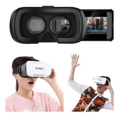 Óculos 3d Realidade Virtual Celular Vídeo Filmes E Jogos 1