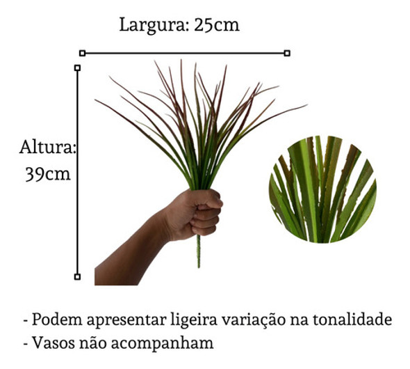 5 Buquês De Capim Plantas Artificiais Realistas Complemento 1 5 Buquês De Capim Plantas Artificiais Realistas Complemento 1