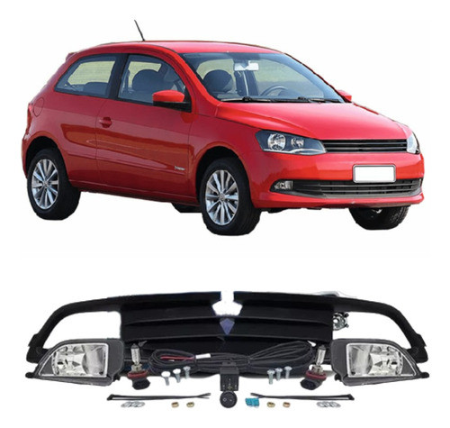 Kit Faro Auxiliar Vw Gol Trend 2012 2013 2014 2015 2016 0