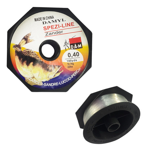 Tanza Para Pesca Resistente 10.7 Kg 100 Metros Calidad Atrix 0