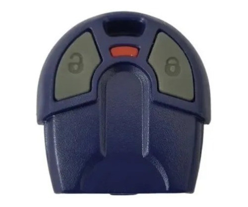 Controle Compatível Com Cabeça Fiat Azul Para Alarme Wr 0