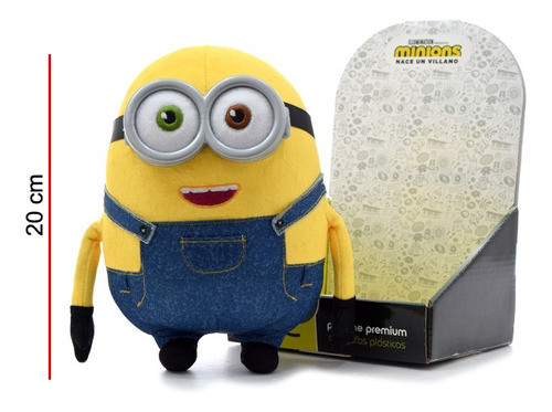 Peluche De Minions Bob Con 5 Sonidos De 20 Cm En Caja 0