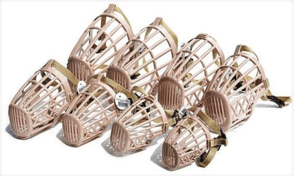 Bozal Perros Canasta Plastico Pack N°1 Al N°7  1 Por Talle 1 Bozal Perros Canasta Plastico Pack N°1 Al N°7  1 Por Talle 1