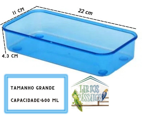 Banheira(calopsita,periquito,outras Aves) 1