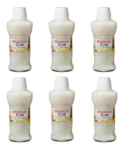 Piña Colada Amerian Club 750 Ml X6 Coctel Fullescabio Oferta 0