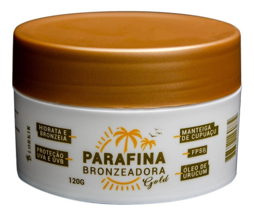 Kit Especial Parafina Bronzeadora Gold Lorkin + Frete 0