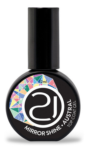 Top Coat Mirror Shine Austral Nails 21 Constelação 12ml 0