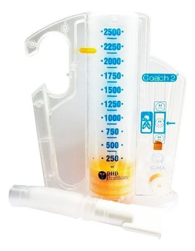 Ejercitador Pulmonar Coach2 2500 Ml 0