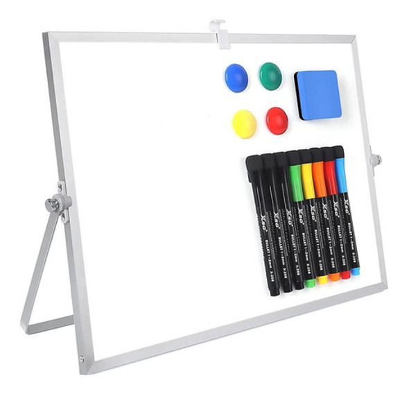 Pizarra Magnetica De Escritorio Con Marcadores 30x 41 Cm 0