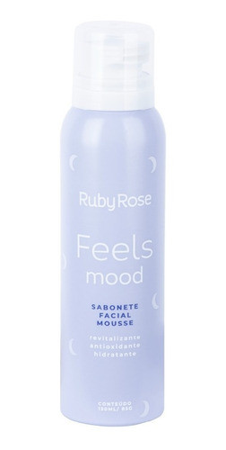 Sabonete Facial Mousse Feels Mood Hb322 Ruby Rose 0