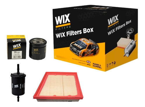 Kit X 3 Filtros Wix Para Ford Ka 3 Ecosport 1.5 12v Dragon 0