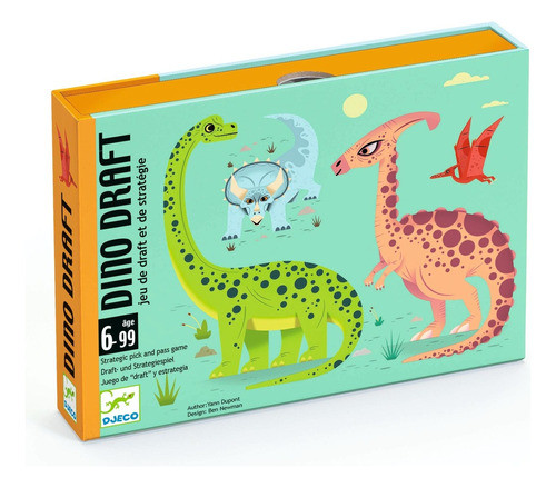 Juego De Cartas Djeco Dino Draft Dj05093 0