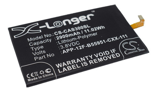 Bateria P/ Caterpillar Cat S30 2900mah Cameron Sino 0