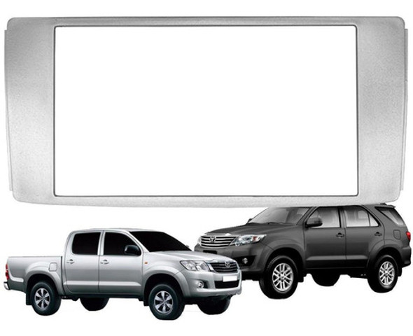 Marco Adaptador Estereo Toyota Hilux Srv/srv4 2din Plata 0 Marco Adaptador Estereo Toyota Hilux Srv/srv4 2din Plata 0
