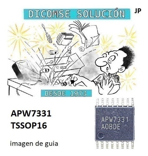 Circuito Integrado Apw7331 Tssop16 Apw 7331 (5x5mm) 0