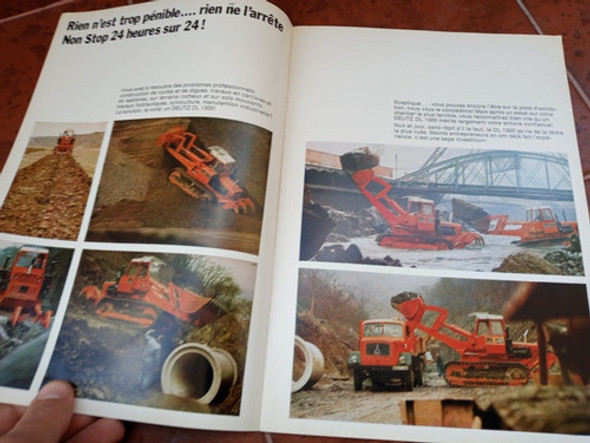Antiguo Folleto Tractor Oruga Deutz Dl1300 1