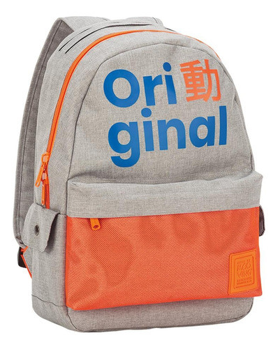 Mochila Mooving Algodon Porta Notebook Moderna Reforzada 0