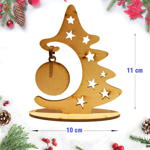 Pinitos Navideño , Centro De Mesa , Decoracion Pak X 10 Uni 1