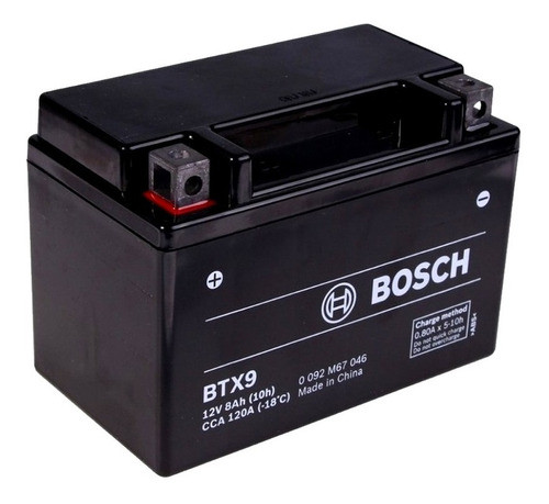 Bateria Bosch Agm Moto Ytx9bs Rouser Ns 200 Duke Benelli 300 1