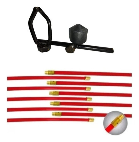 Cañas Flejes Plástica Punteras De Bce 10 Und + Accesorios 0