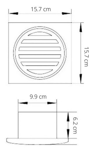 Extractor De Aire Para Baño Tst 4 Pulgadas Modelo Cp4 1