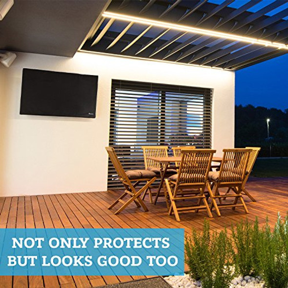 Garnetics Outdoor Tv Cover Protector A Prueba De Intemperie 0