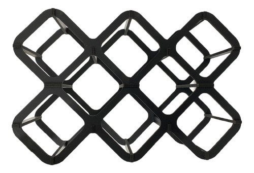 Bodega Vinoteca Cava De Madera Mdf Calado 0