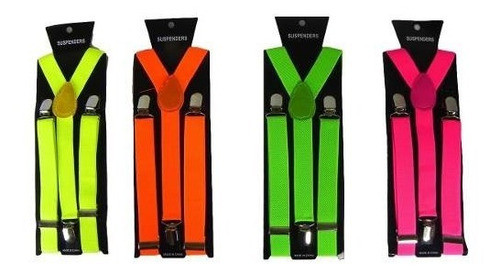 25 Tiradores Fluo Brilla Con La Luz Uv, Cotillon 0