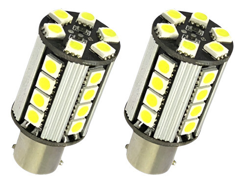 2 X Blanco 1156 Ba15s 26smd Error Gratis Canbus Backup Atrás 0