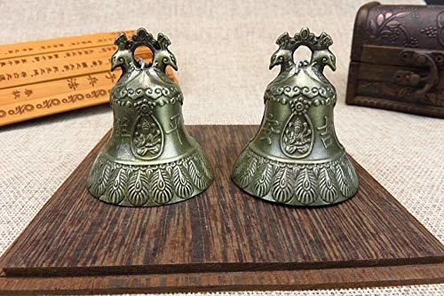 Campana Ornamental De Feng Shui - Pavo Real. 1