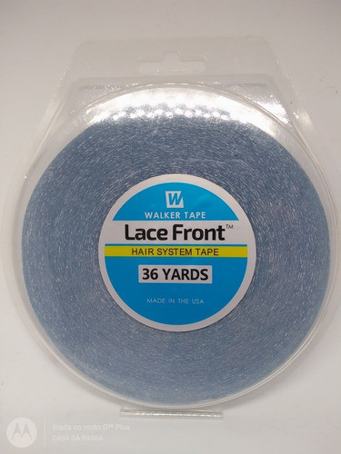 Walker Tape In Mega Hair 36 Yards Fita Azul 0.8cm 1