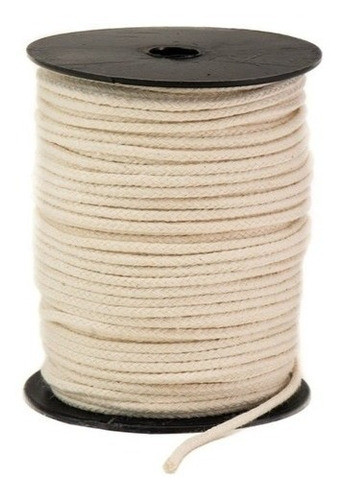 Cordão São José 3mm Cru Cor 26 Rolo Com 50m 100% Algodão 1