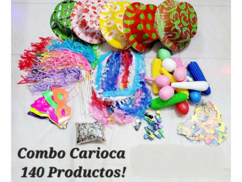 Combo Carnaval Carioca Economico - 140 Productos 1