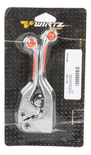 Kit Manijas Honda Xr 250 86-95 Grip Rojo Wirtz 0