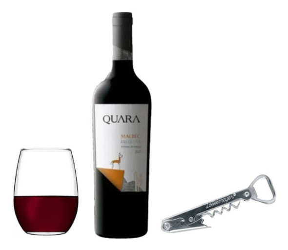 Vino Quara + Copón Rigolleau + Saca Corcho Loekemeyer 0 Vino Quara + Copón Rigolleau + Saca Corcho Loekemeyer 0