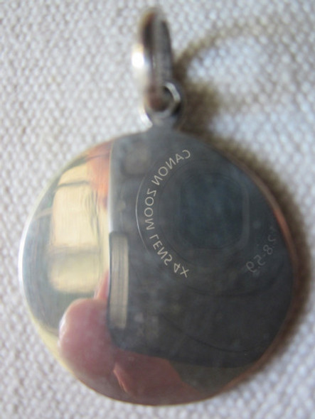 Antigua Medalla De Cristo En Plata 1