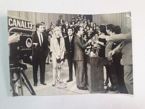 Lote De 4 Fotos Originales Antiguas - Pipo Pancera Con Otros 0