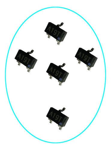X5 Circuito Ao3401 = A19t Sot-23 Integrado 0