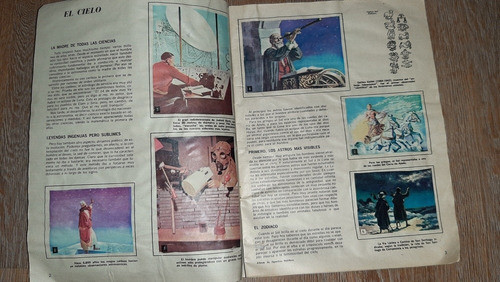 Albúm Historia De La Conquista Del Espacio Billiken Completo 1