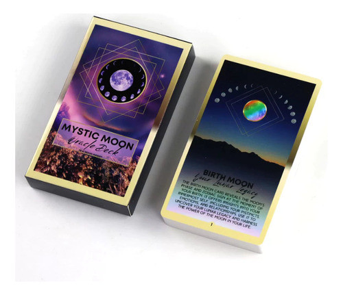 Baralhho Deck Oráculo Carrtas Da Lua Futuro Mággico Rituais 1