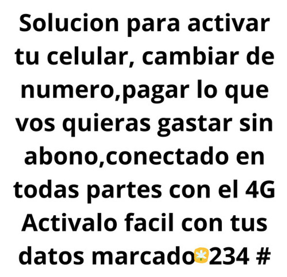 Chip 4g Prepagosim Claro Para Estar Conectado,controla Gasto 1 Chip 4g Prepagosim Claro Para Estar Conectado,controla Gasto 1