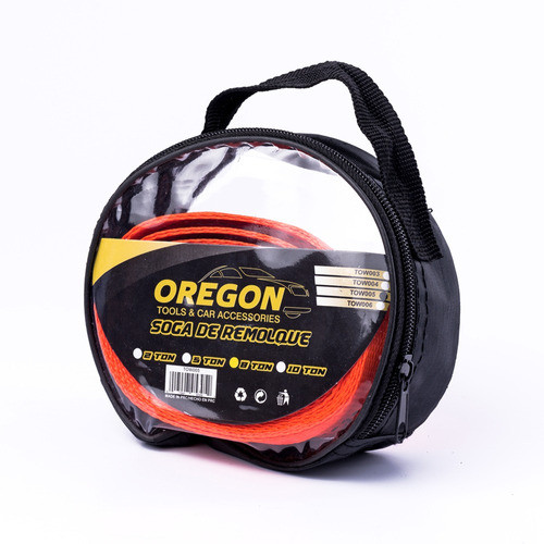 Soga De Remolque Con Ganchos Metalicos 8 Ton Oregon Tow005 1