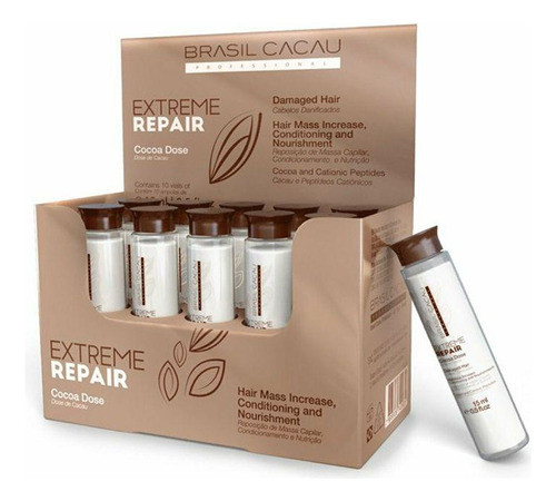 Ampollas Extreme Repair Brasil Cacao 0