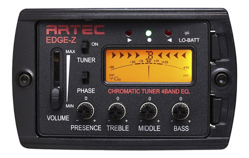 Preamplificador Y Microfono Activo Artec Edge-z Con Afinador 1