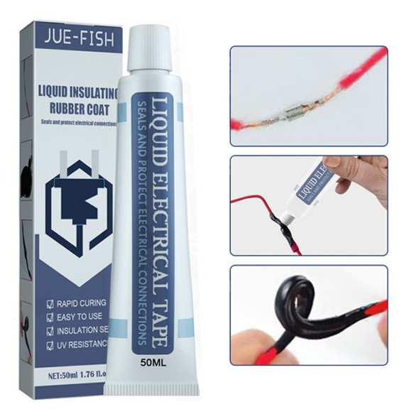 Fita Elétrica Líquida Adesivo Retardador De Chamas 0